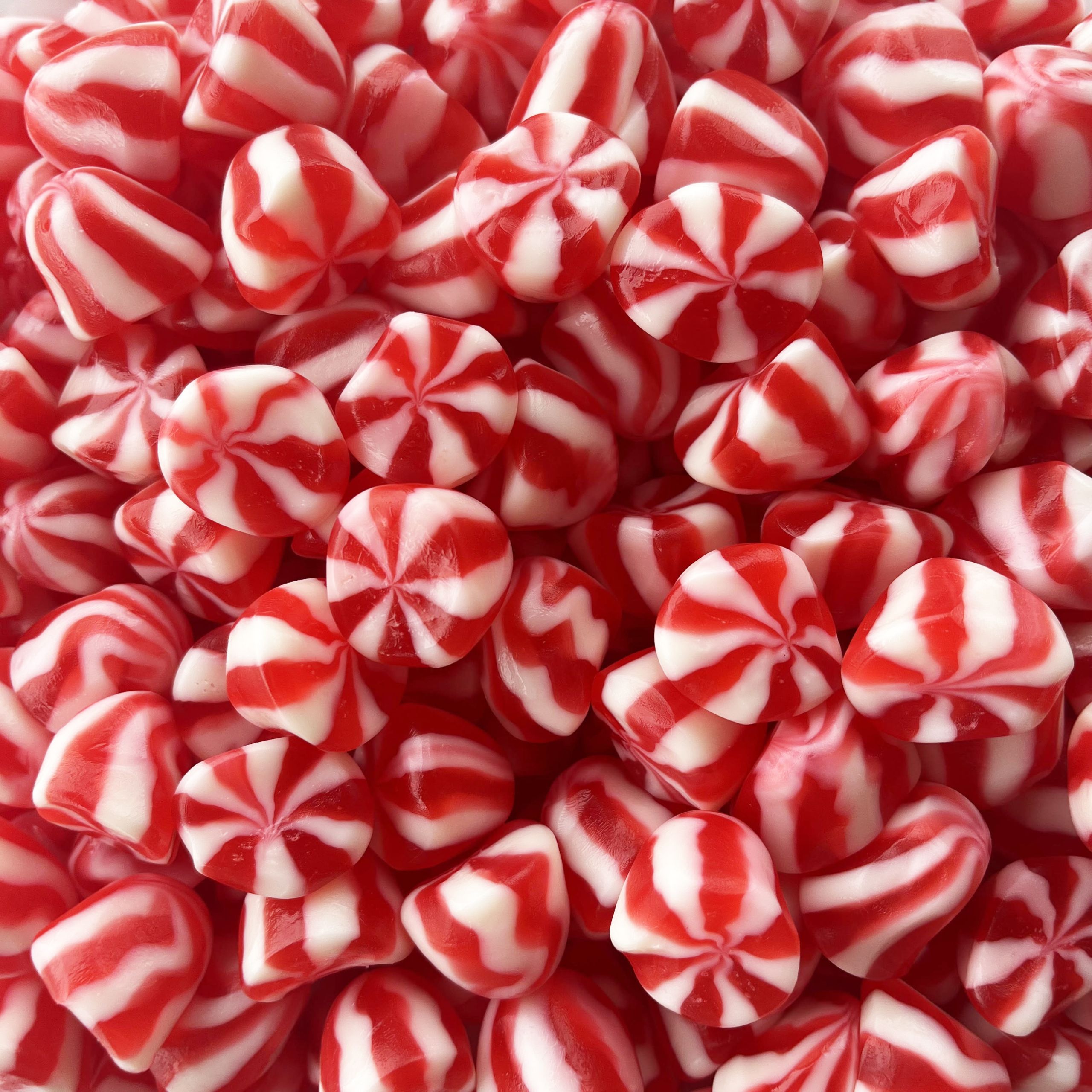 Spirale marbrée à la fraise - Bonbon Mania