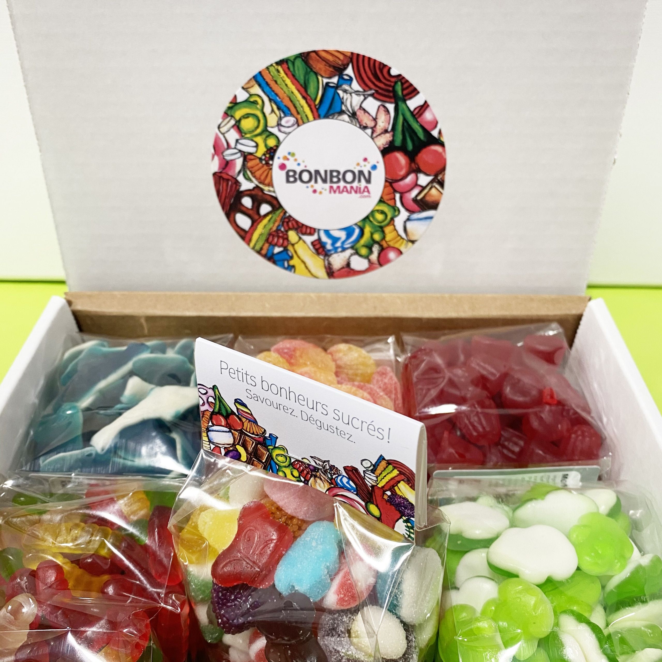 Boîte bonbons Happy box haribo - Bonbons et confiseries